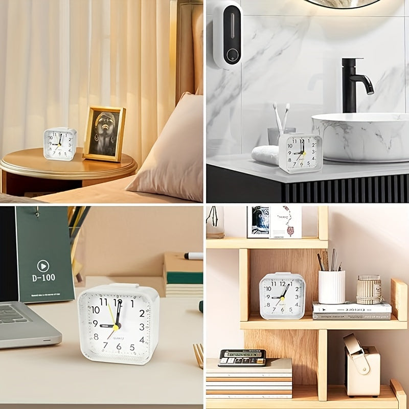 Skorter | SilentWake - Silent rectangular alarm clock with snooze and night light