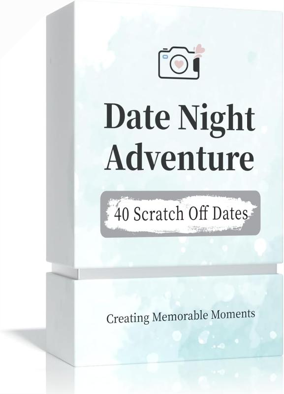 Skørter | 40 Date Ideas For Date Night - Unique Date Scratch Off Cards