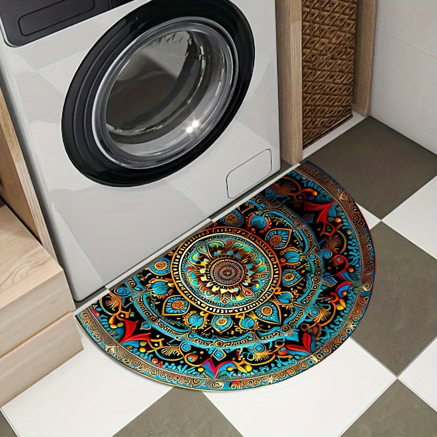 Skorter | Bohemian Mandala doormat - Non-slip, Soft & Machine washable