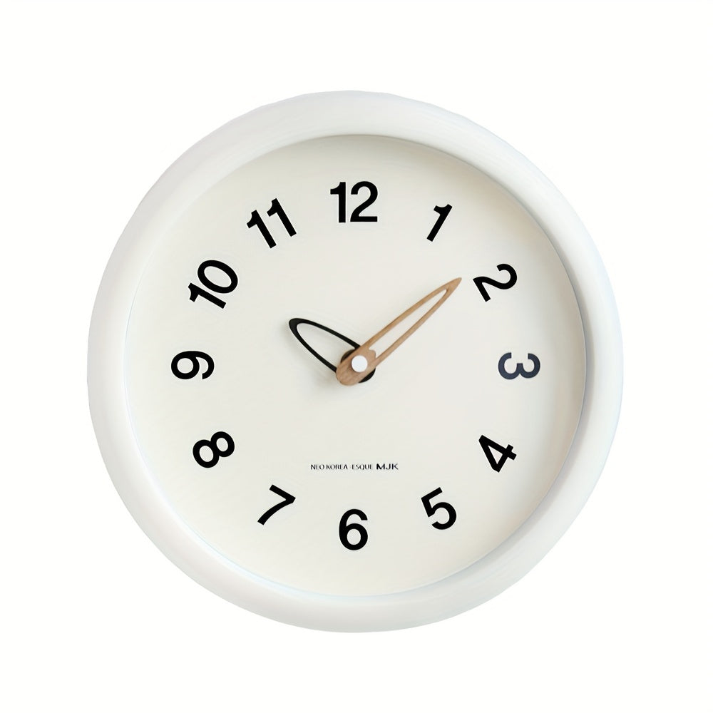 Skorter | SilenceTime - Silent 10-Inch Wall Clock for Bedroom and Living Room