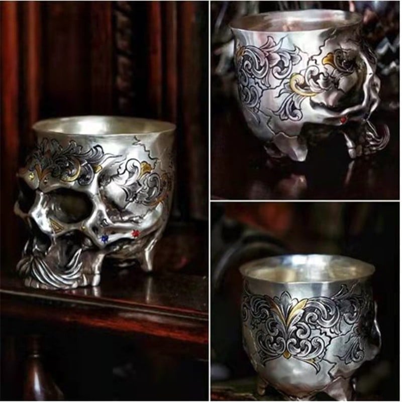 Skorter | Holy Grail of life - Handmade Silver Wine Cup