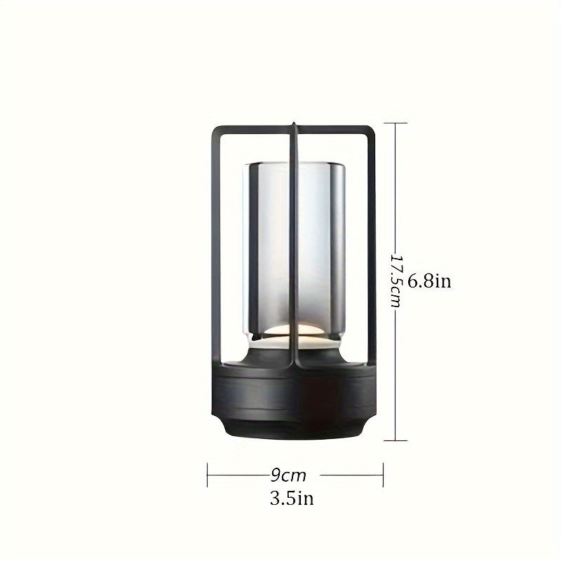 Skorter | LumiCrystal - Rechargeable LED Crystal Table Lamp with Touch Control Panel