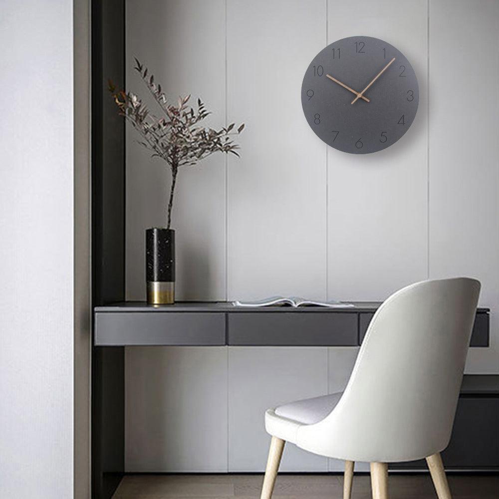 Skorter | Minimalist Norwegian Wall Decoration Silent Clock 29 cm
