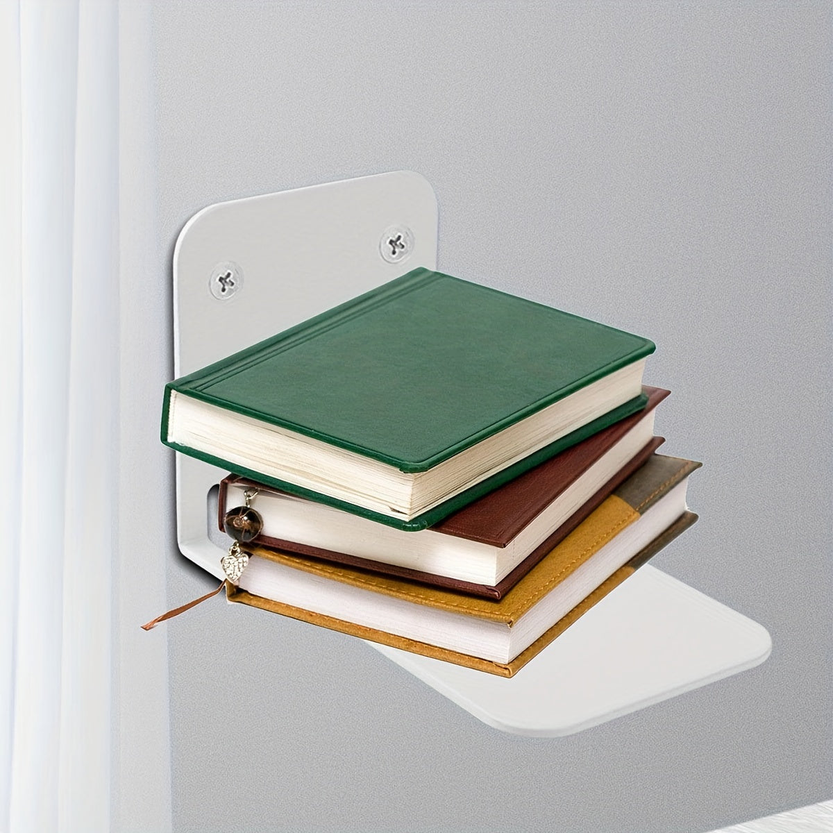 Skorter | MetalShelf - Metal Bookend Set - Functional and Sustainable Design for Office and Living Room