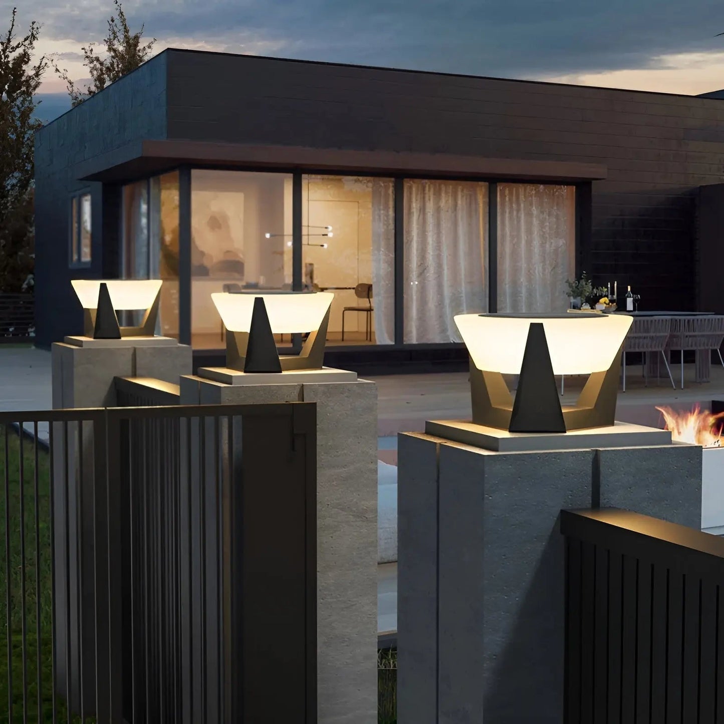 Skorter | ZenGlow Solar Garden Light in Japanese Style
