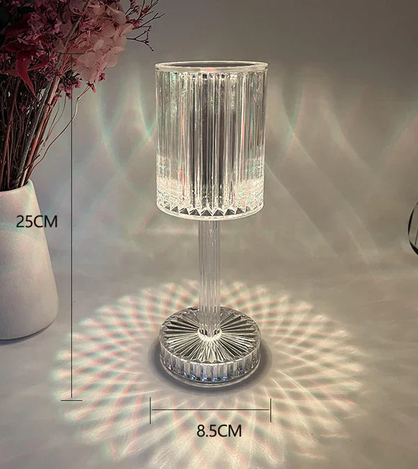 Skorter | Dimmable Crystal Table Lamp With Modern Design