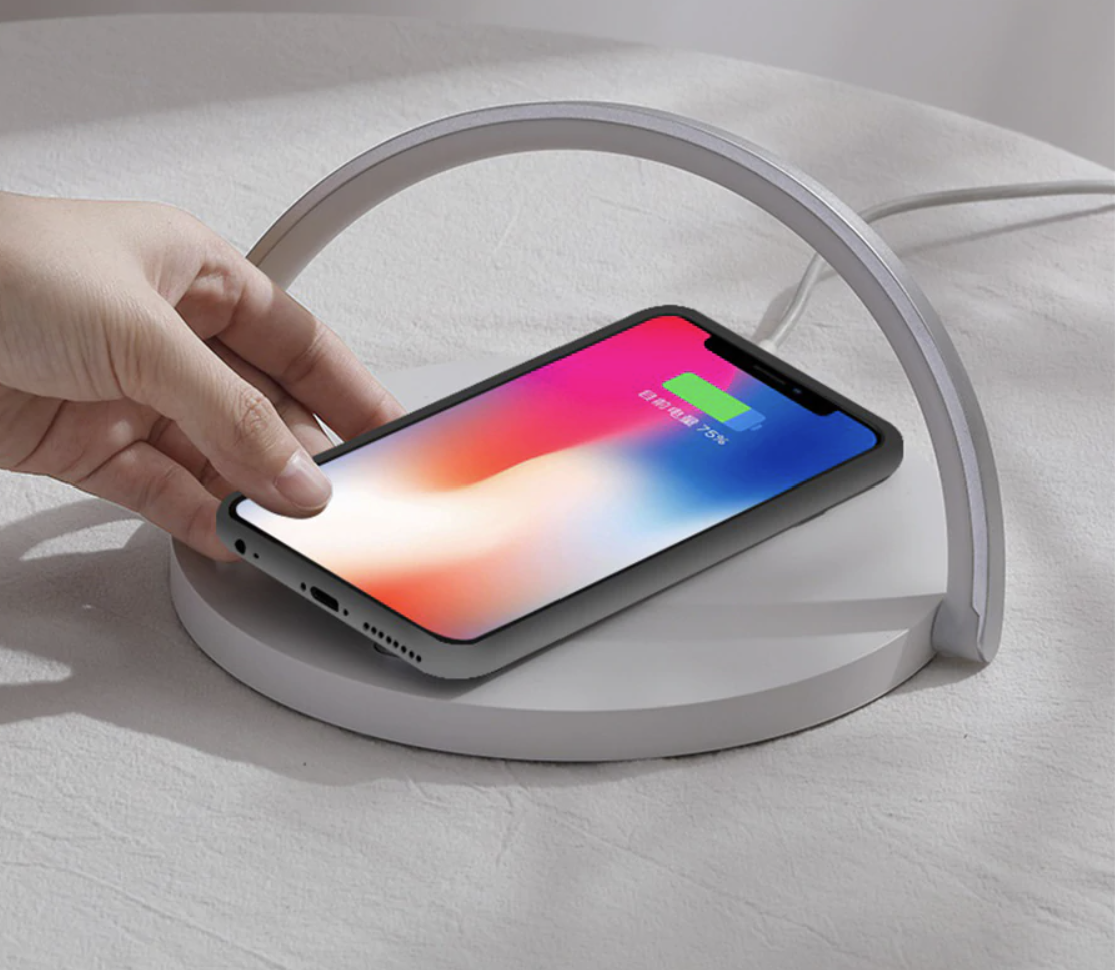 Skorter | Bowlight Design 3-in-1 Night Light – Wireless Charger & Lamp