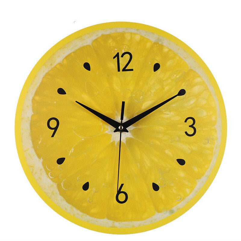 Skorter | LemonTime - Fruity Wall Clock for a Refreshing Kitchen