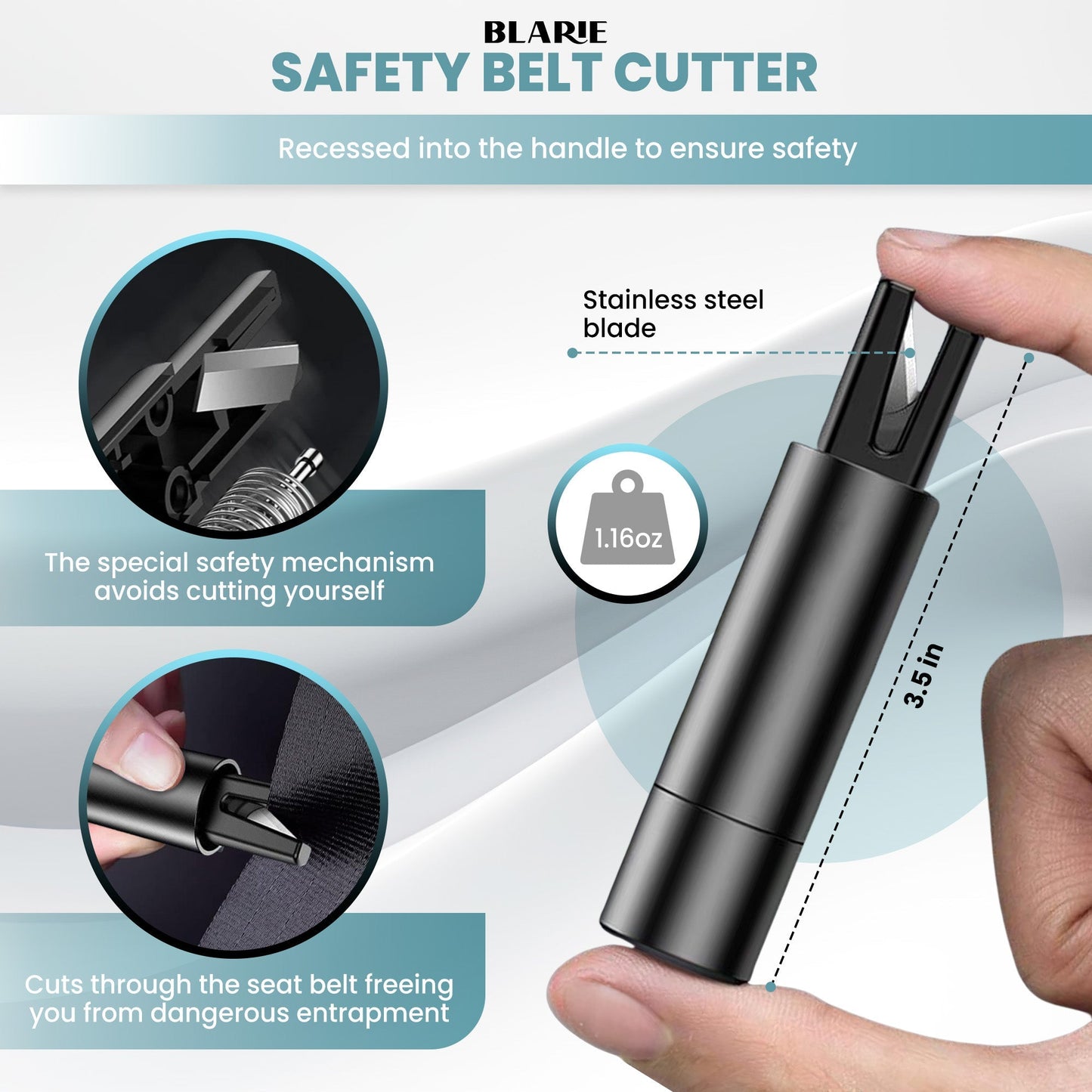 Skorter | Safety Hammer – Essential Auto Escape Tool & Window Breaker for Emergency Situations