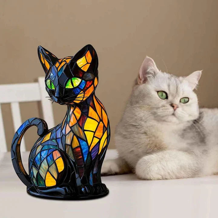 Skorter | Lumikat Handmade Glowing Cat Lamp – Ambient Lighting and Gift
