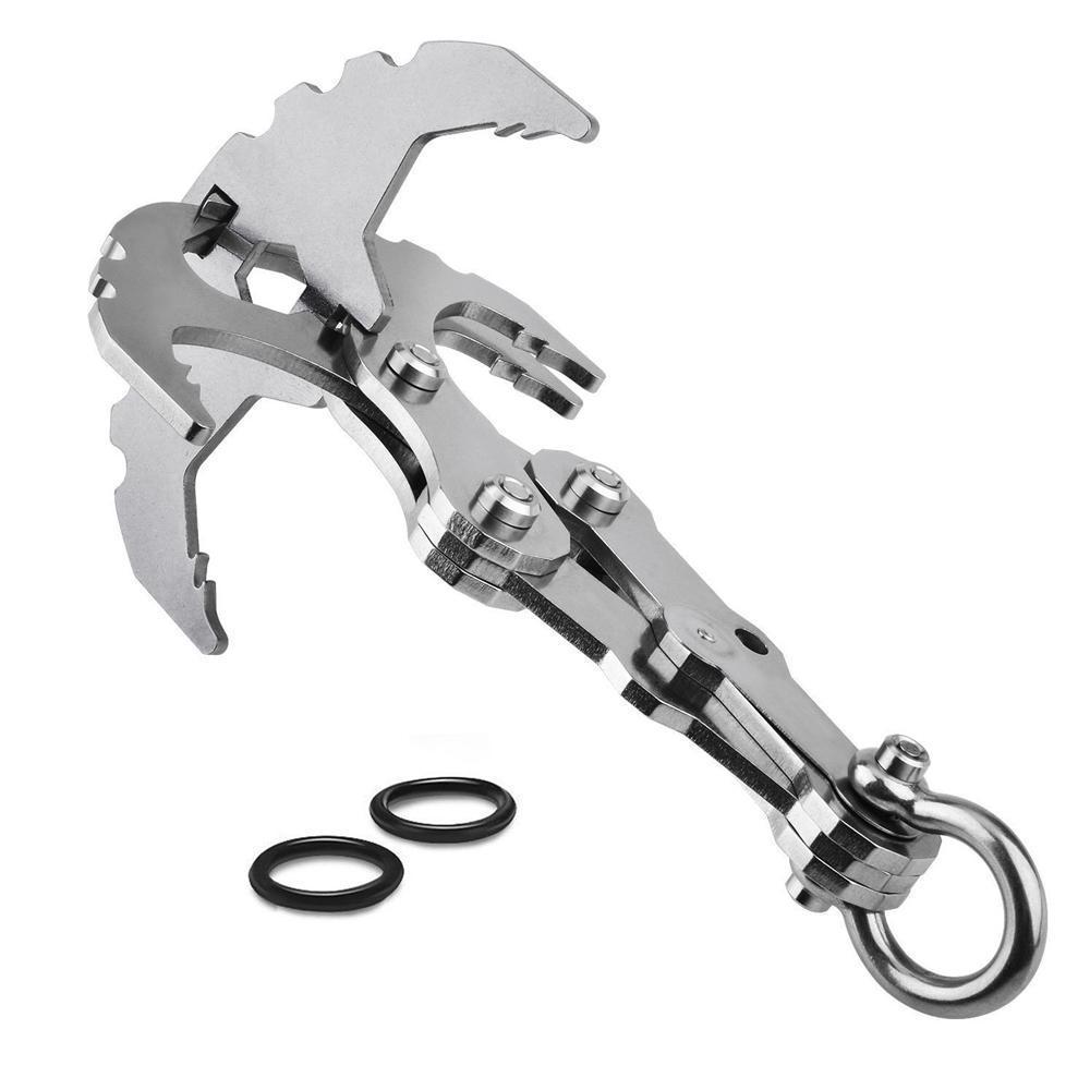 Skorter | Stainless Steel Survival Folding Grappling Gravity Hook
