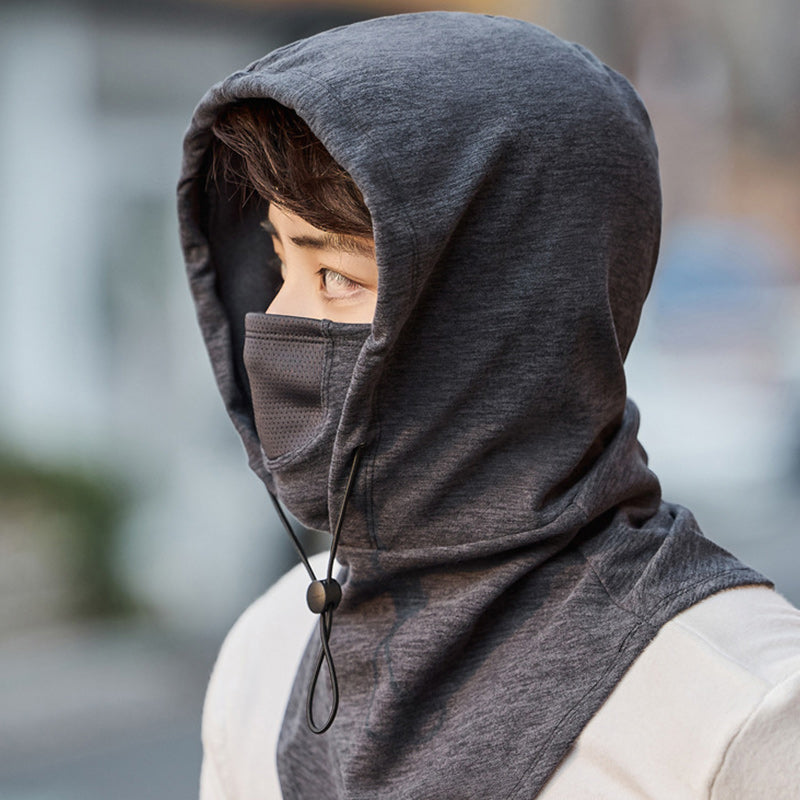 skorter | Hooded Face Mask With Neck Warmer For Cycling