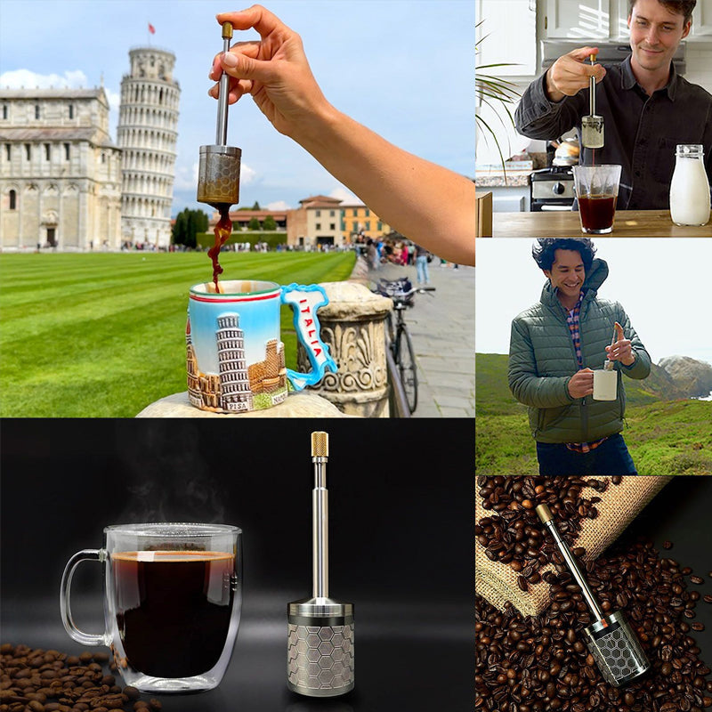 Skorter | (Pre-order, Shipping After June 15th) Manual Coffee Filter Made of Stainless Steel