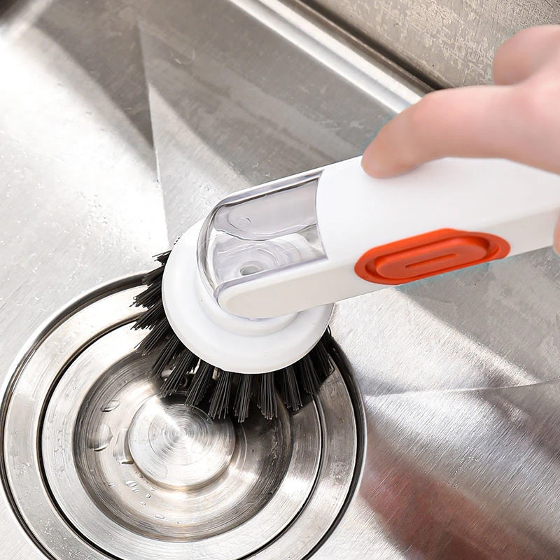 skorter | Multifunctional Long Handle Liquid Filled Cleaning Brush