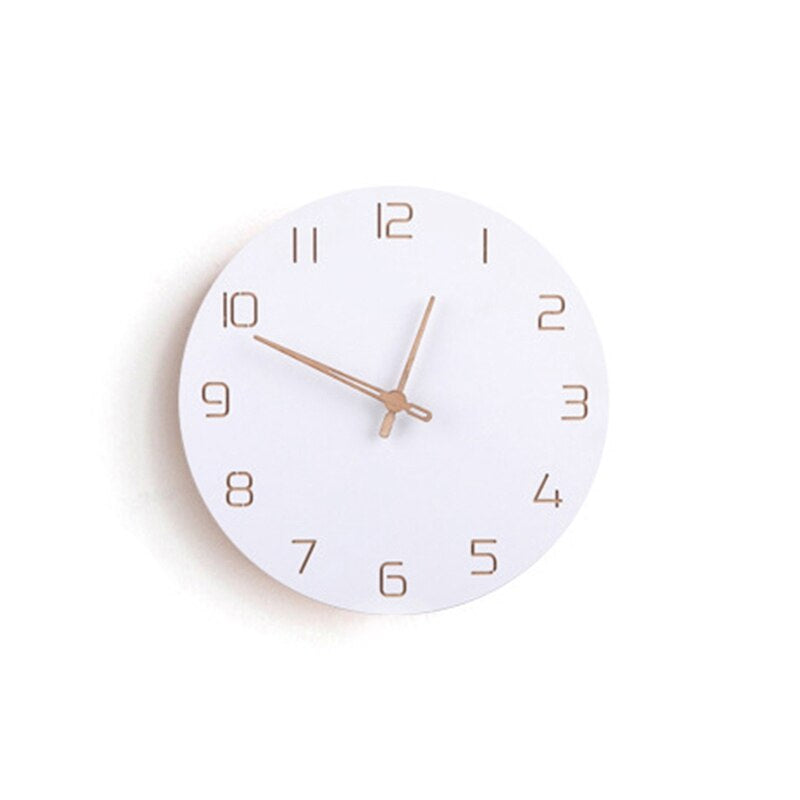 Skorter | Nordic 3D-Wood Wall Clock