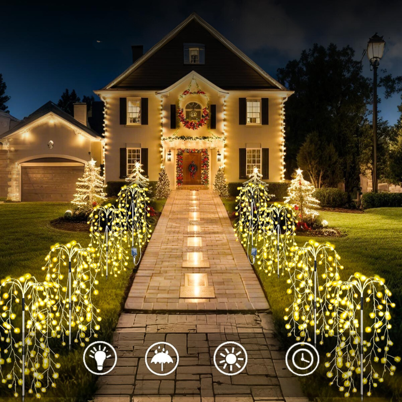Skorter | LumiGlow - Festive Solar Energy Lighting for Gardens and Events