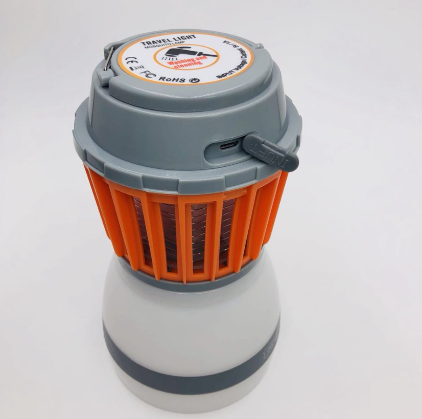 Skorter | Solar LED Mosquito Lamp with Integrated Lantern – Effective Insect Protection and Lighting for Garden and Camping