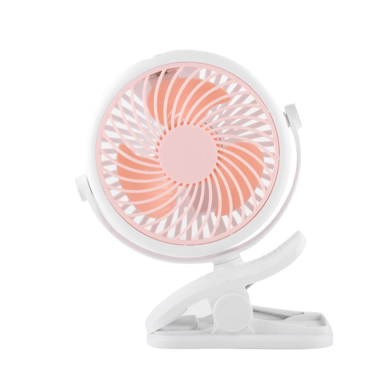 Skorter | Portable Clamp Fan with 360° Rotation – USB & Rechargeable Battery