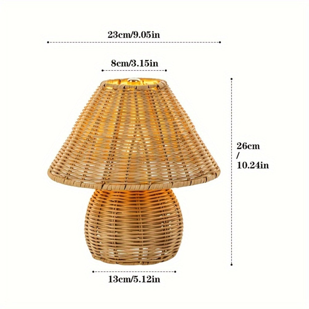Skorter | Noya Rattan Table Lamp Home Decor