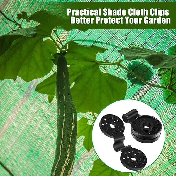 skorter | Shadow fabric plastic clamps, sun protection net clamps for greenhouse outdoor garden