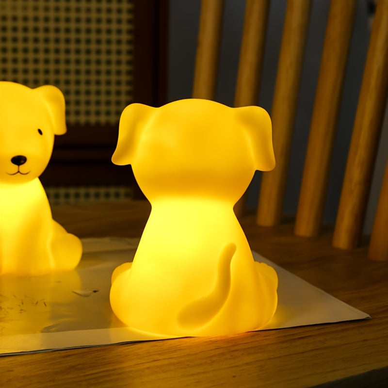Skorter | PuppyGlow - Cute Cartoon Dog Lamp with Warm Light for Room Decoration