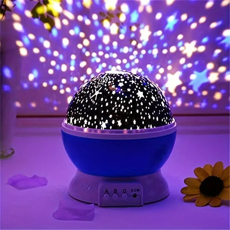 Skorter | Luna Star Projector Night Lamp – With Music and Colorful Light Show