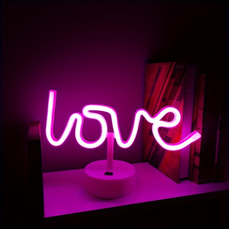 Skorter | NeonLove - LED Neon Table Lamp for Bedroom and Party Decoration