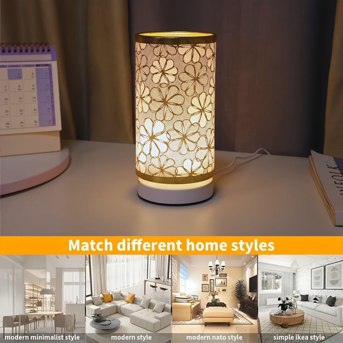 Skorter | ModernLicht - Cylinder USB Table Lamp