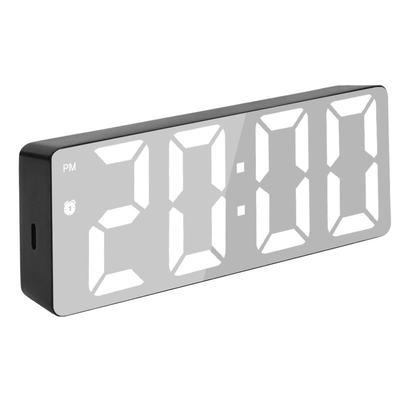 Skorter | LumiClock - Modern LED Alarm Clock with Date and Temperature Display