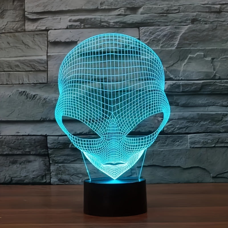 Skorter | AstroLight – 3D-alien lamp with LED color lighting and touch control