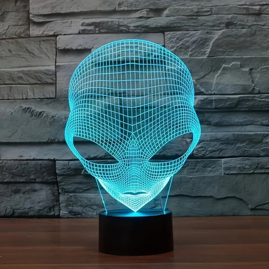 Skorter | AstroLight – 3D-alien lamp with LED color lighting and touch control