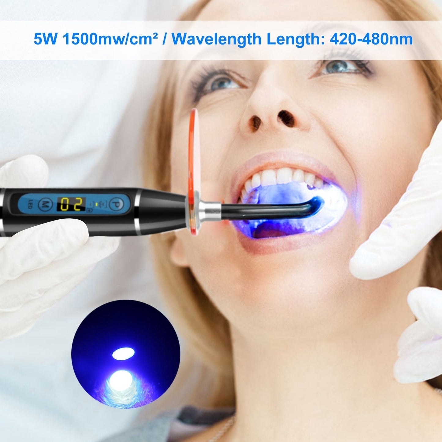 Skorter | 5W Wireless Dental LED Curing Light