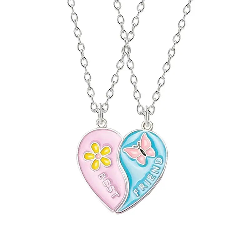 Skorter | 2 Pieces/ Set Chains Choker Broken Heart Jewelry Gift