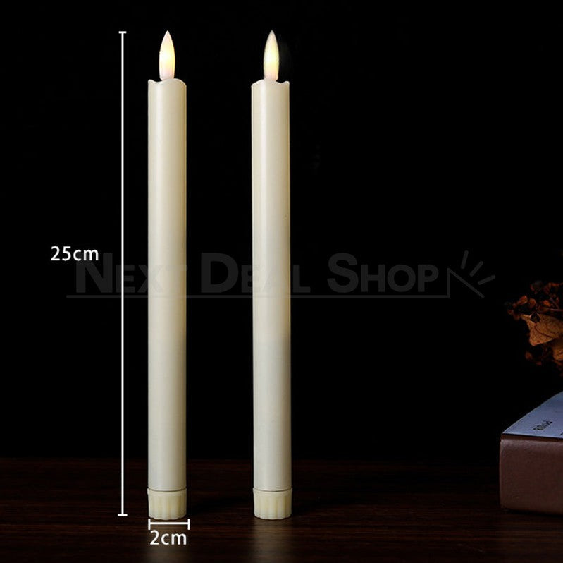 Skorter | 6 Pcs - Flame LED lights with remote control