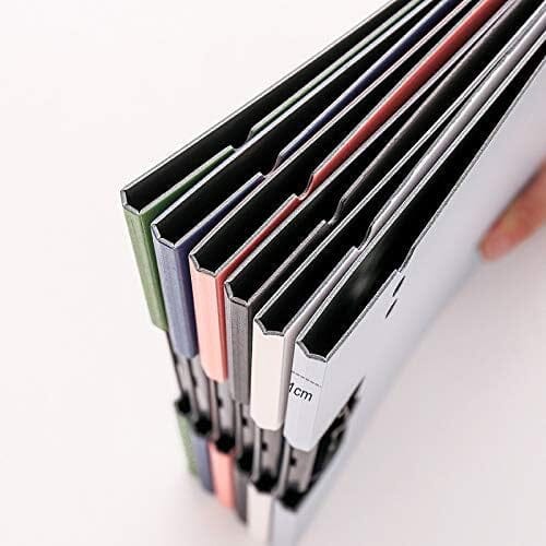 Skorter | 6-Pack: A4 Ring Binder Without Holes with Spring Clamp
