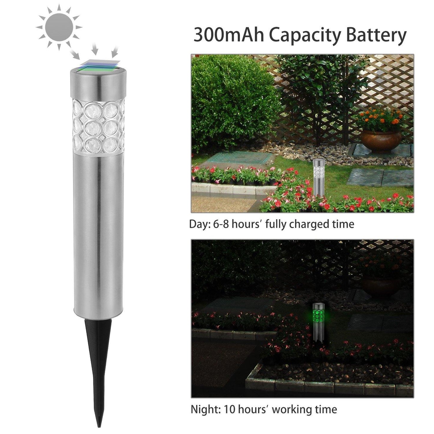 Skorter | 6-Pack: Solar Outdoor Solar Lights