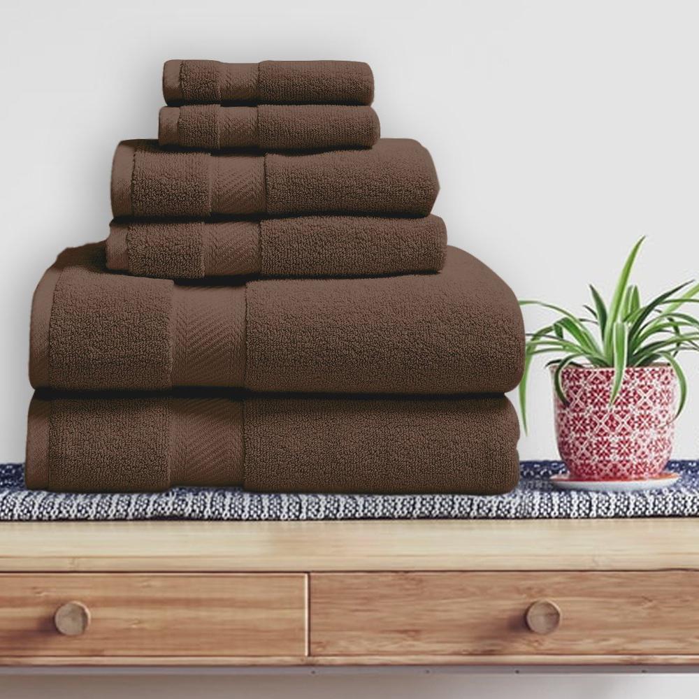 Skorter | 6-Piece: 100% Organic Cotton Towel Set