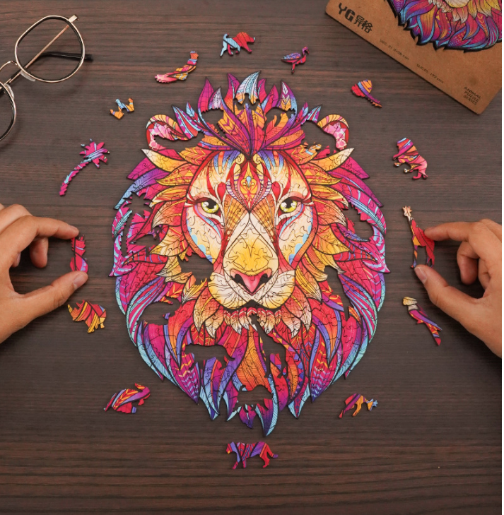 Skorter | Wood Animal-Shaped Puzzles