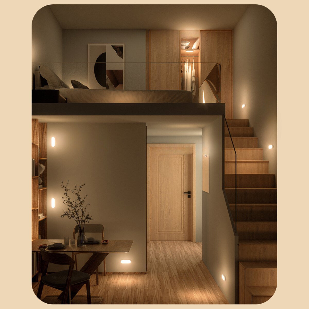 Skorter | LightGuard - USB Rechargeable Motion Sensor Wall Lamp