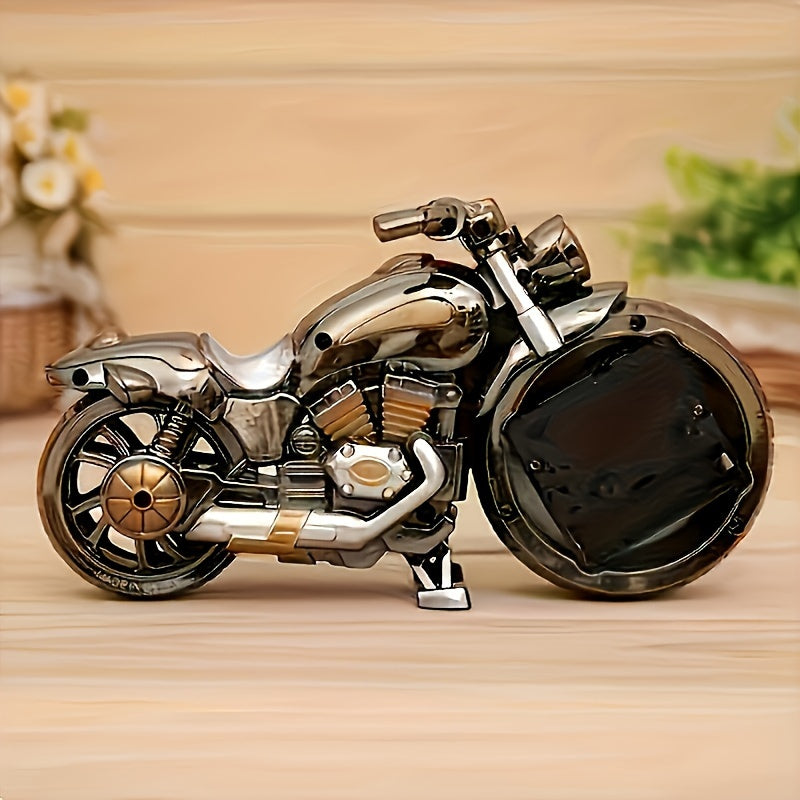 Skorter | MotoClock - Cartoon Motorcycle Alarm Clock with Swiss Quartz Movement