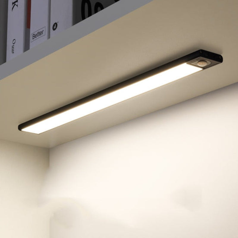 Skorter | Ultra-Thin LED GlowLight – USB Rechargeable Motion Sensor Cabinet Light with Magnetic Backing for Kitchen, Wardrobe, or Closets