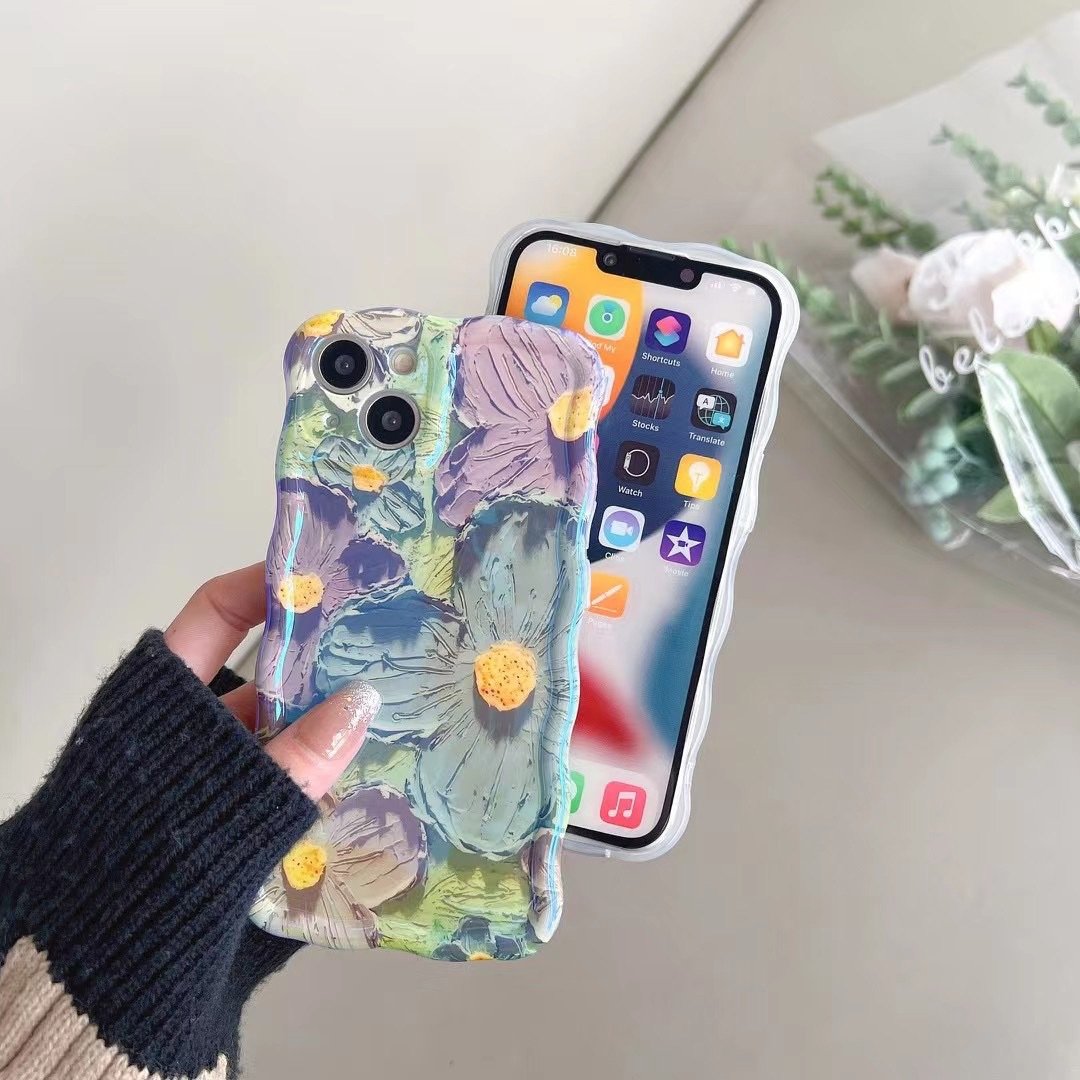 Skorter | iPhone Colorful Oil Painting Exquisite Phone Case
