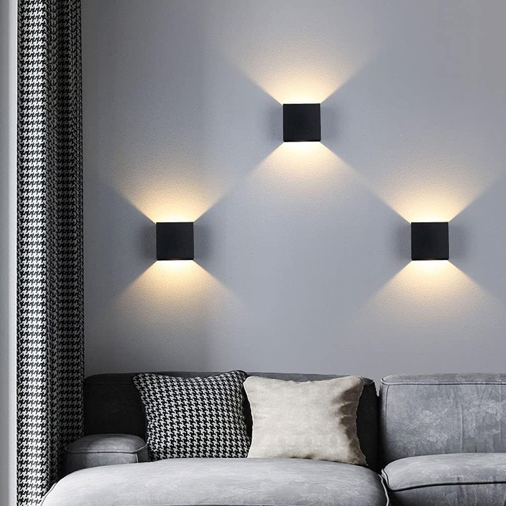 Skorter | Wireless Rechargeable Wall Lamp | Adjustable Up & Down Light, USB Powered for Home Decor & Cozy Ambiance