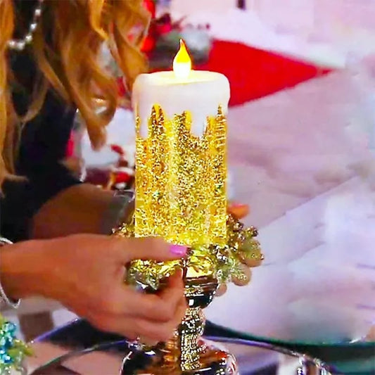 Skorter | LED Christmas Candles  With Pedestal