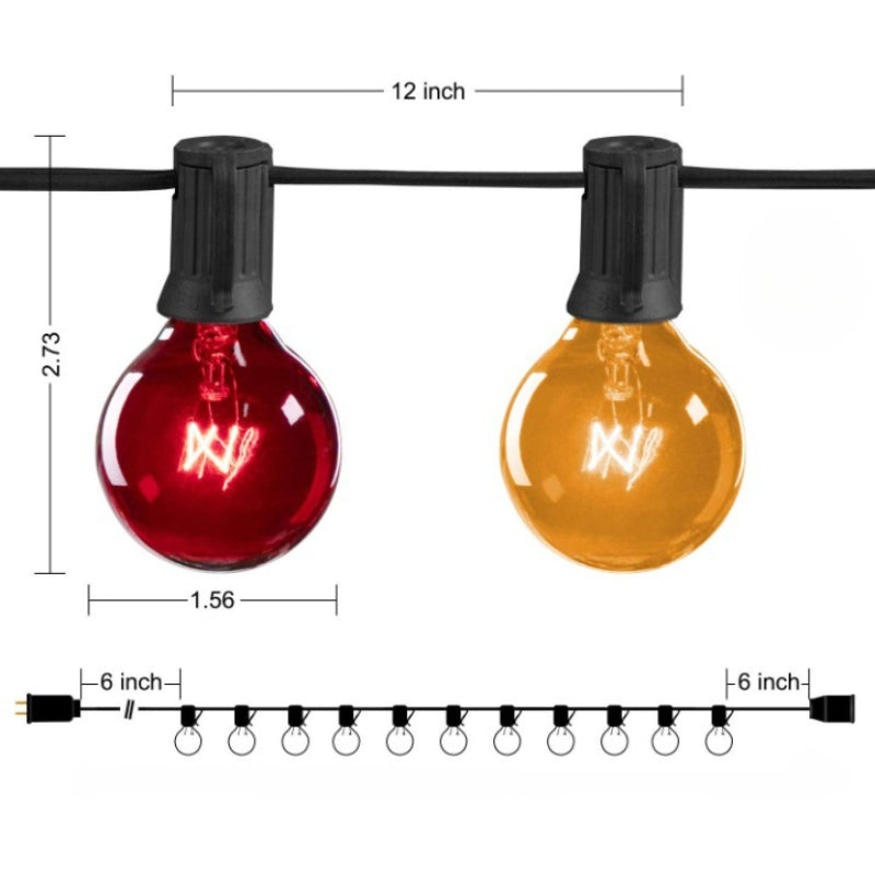 Skorter | Royaleva Outdoor Dimmable String Lights - 20 ft LED Ambient Lighting