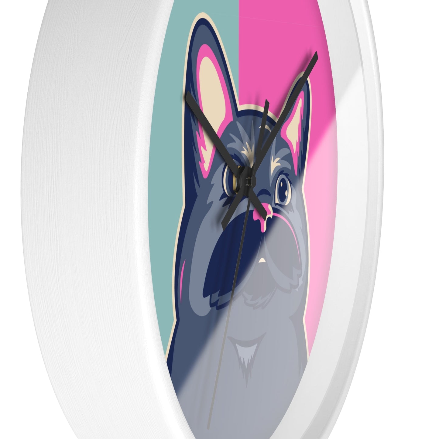Skorter | Cat Color Block Wall clock