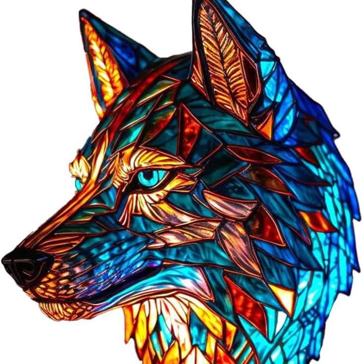 Skorter | LED Dog Table Lamp – Modern Resin Design