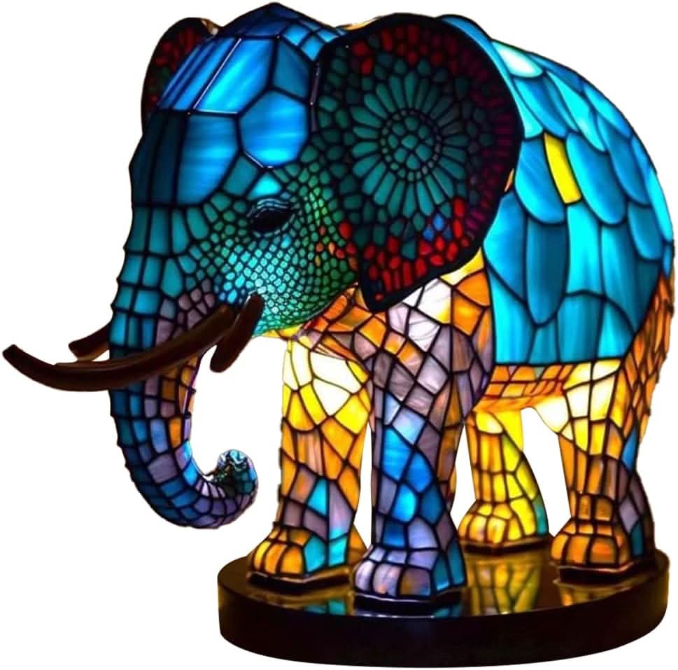 Skorter | LED Dog Table Lamp – Modern Resin Design
