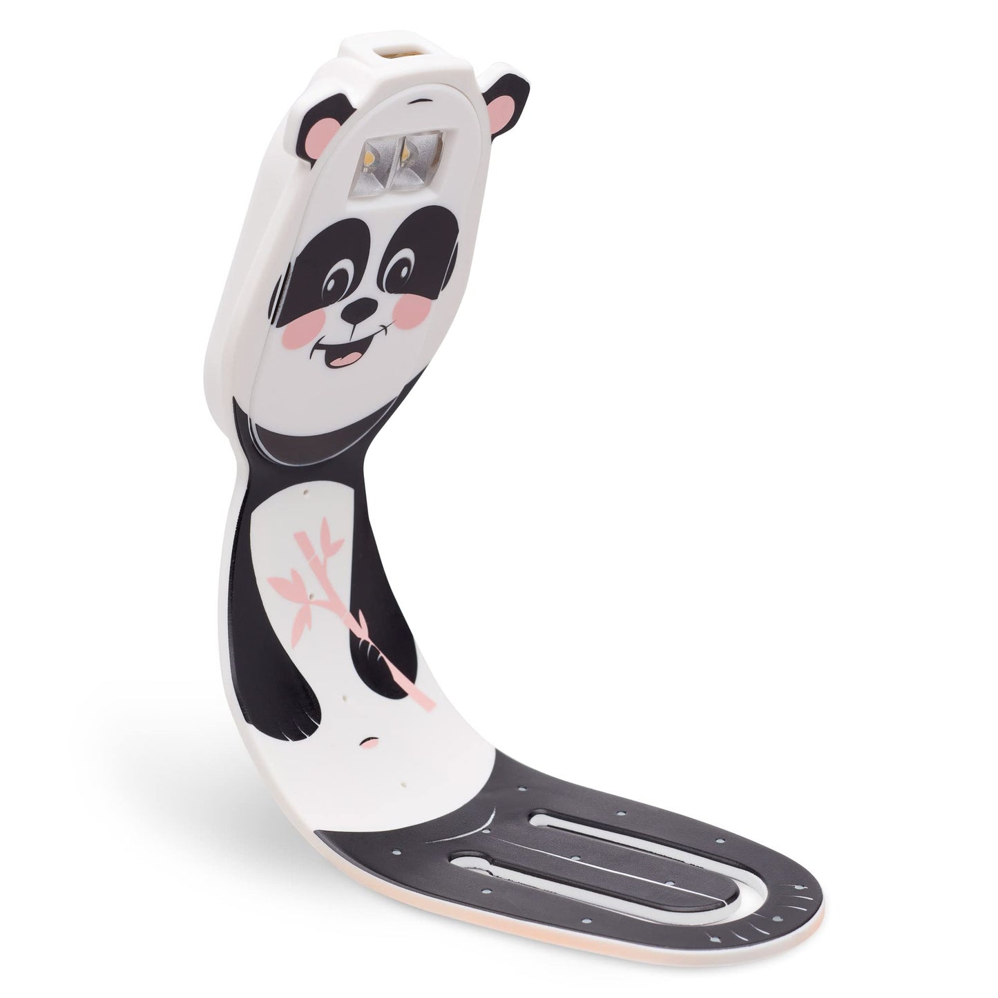 Skorter | Gifts for readers and writers Flexilight Pal Led bookmark light - Rechargeable Panda book lamp