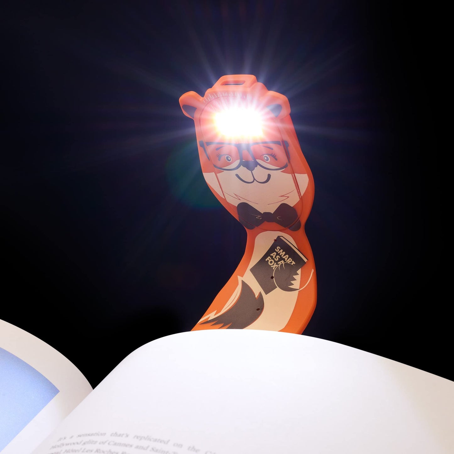 Skorter | Flexilight Pal Rechargeable Book Light | Led Clip Bookmark For Readers | Gifts For Readers & Authors